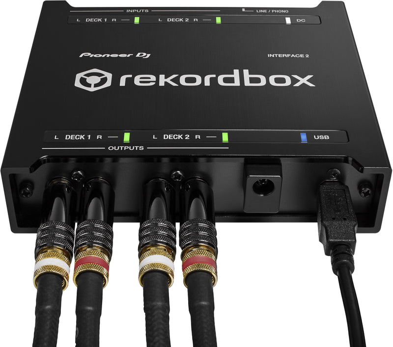 Pioneer DJ INTERFACE-2 Rekordbox DVS 2-Channel Audio Interface