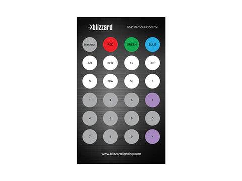 Blizzard Lighting IR-2 Infrared Remote Control for Motif Sketch Fixture