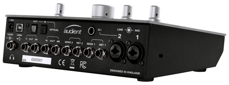 Audient ID22 High Performance AD/DA Interface & Monitoring System