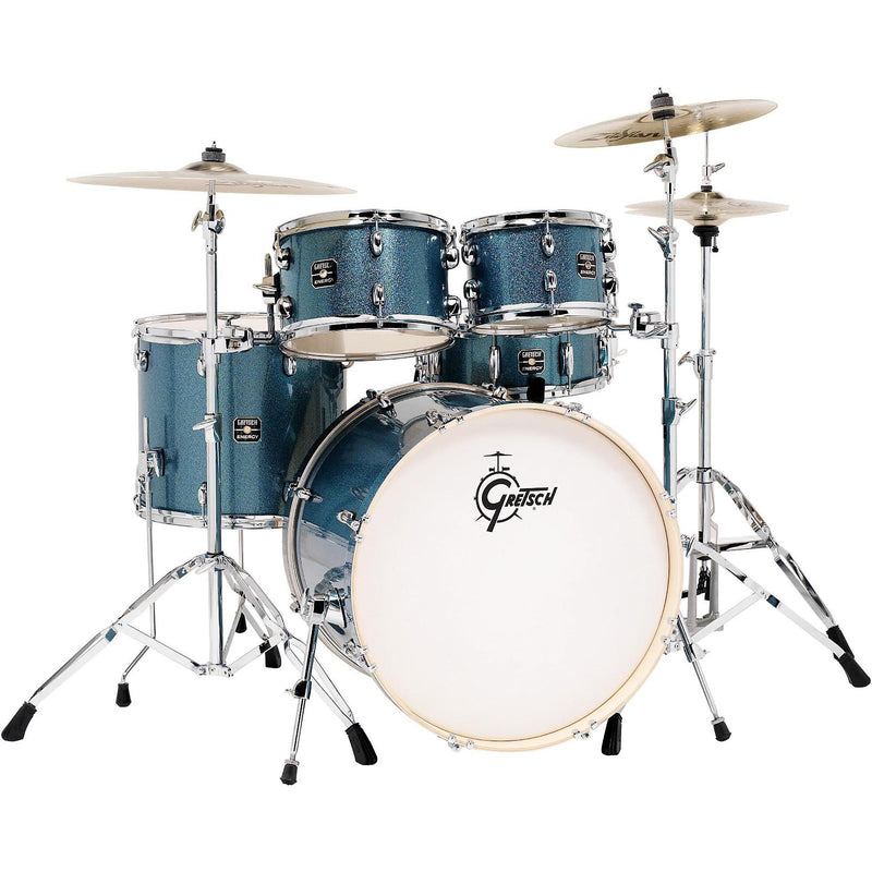 Gretsch GE4605BS Drums Energy 5-Piece Drum Set (Blue Sparkle)