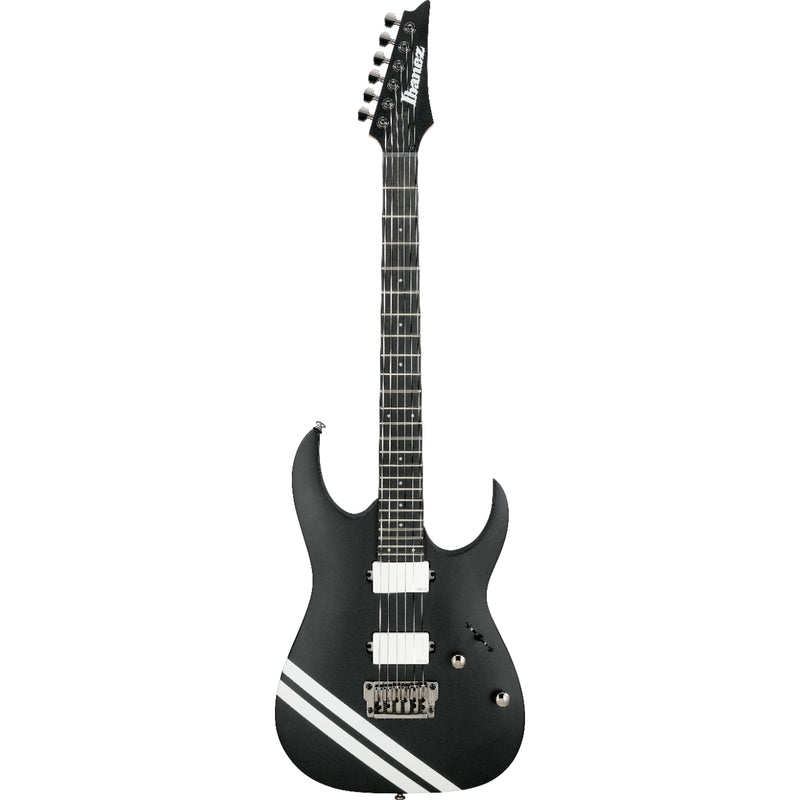 Ibanez JBBM30BKF Jake Bowen Signature - Guitare électrique avec micros actifs EMG 81/85 - Noir plat 