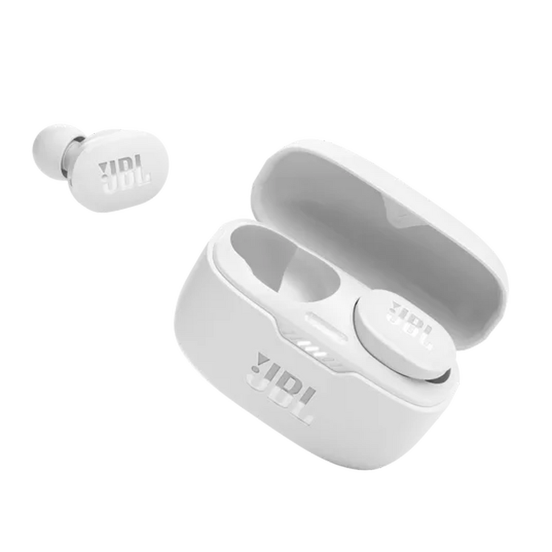 JBL TUNE-130NC Noise-Canceling True Wireless In-Ear Headphones - White