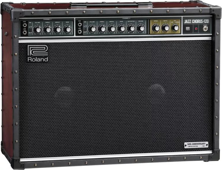 Roland JC-120 Jazz Chorus 2 x 12-inch 120-watt Stereo Combo Amp (Roland 50th Anniversary Edition) (Limited Product Availability Special Order)