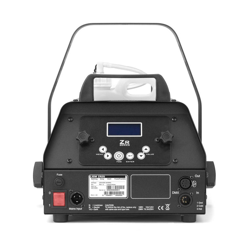 Machine à brouillard professionnelle compacte Jem Pro ZR25 - 1150 W
