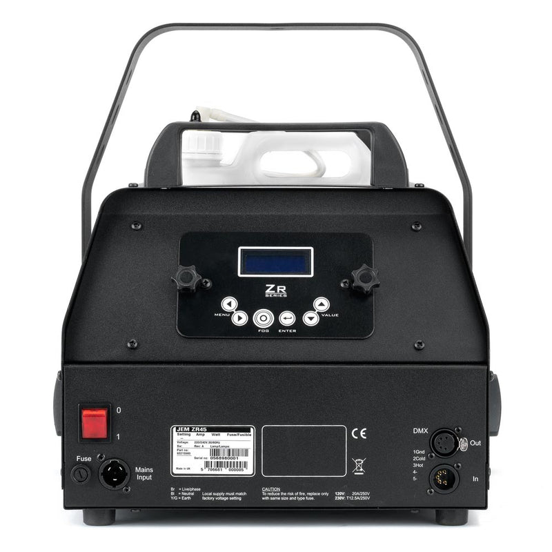 Jem Pro ZR45 Full-Sized Professional Fog Machine - 2000W