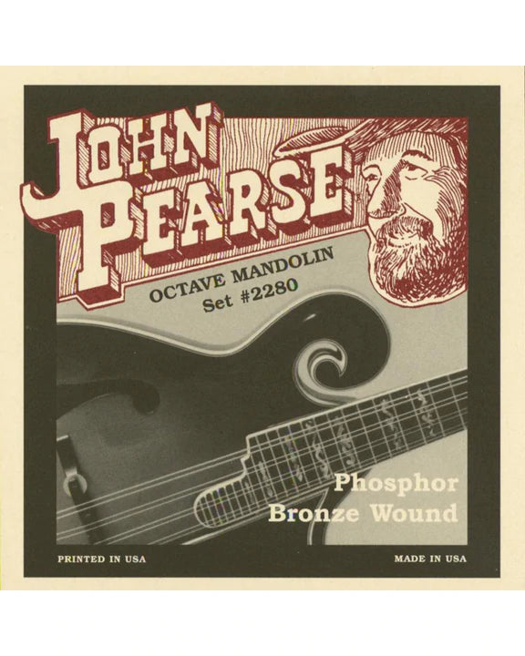 John Pearse JP2280 Phosphor Bronze Wound Octave Mandolin Strings