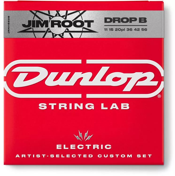Dunlop JRN1156DB Cordes électriques Jim Root - .011-.056 Drop B