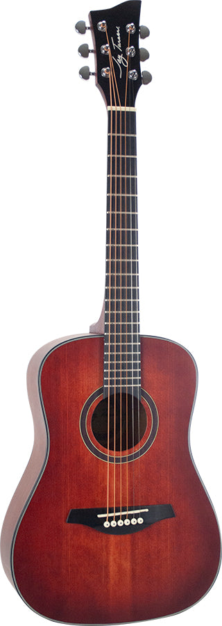 Jay Turser JTA52-SRD - 1/2 Scale Acoustic Guitar - Red Sun