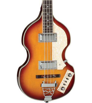 Jay Turser JTB-2B-VS -Viola Style Electric Bass Guitar - Vintage Sunburst