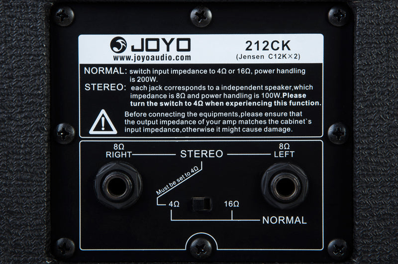 Joyo 212V-CABINET Guitar Speaker Cabinet