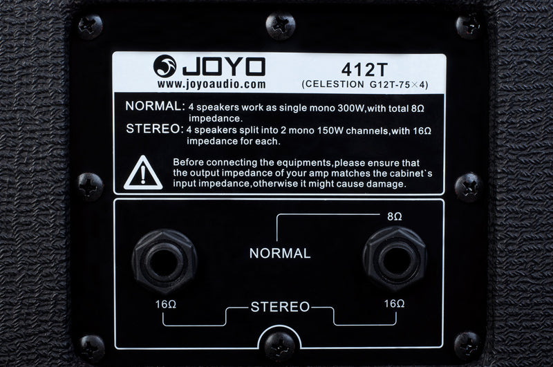 Joyo 412T-CABINET Speaker Cabinet