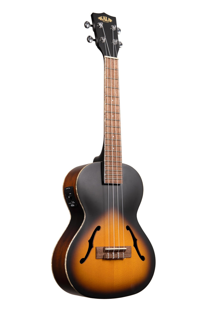 Kala KA-JTE-2TS Archtop Tenor Ukulele (Tobacco Burst)