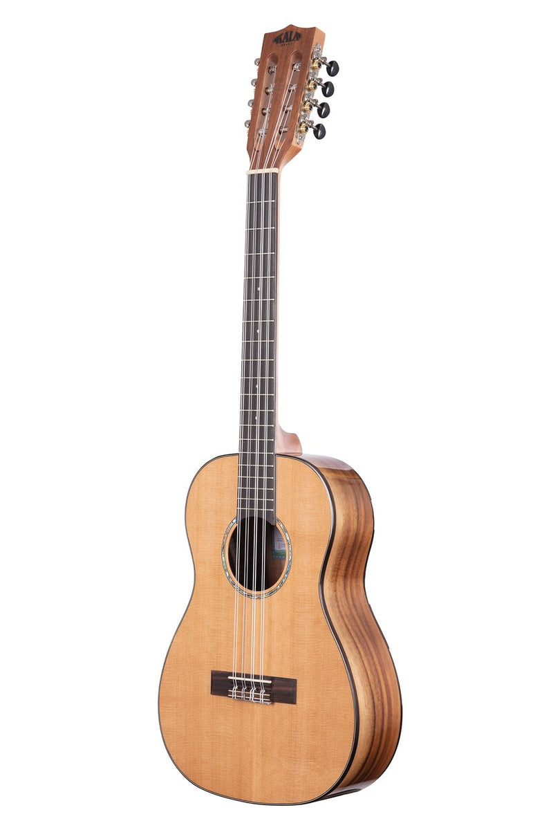 Kala KA-SCAC-B8 Solid Cedar Gloss Top 8-String Baritone (Acacia)