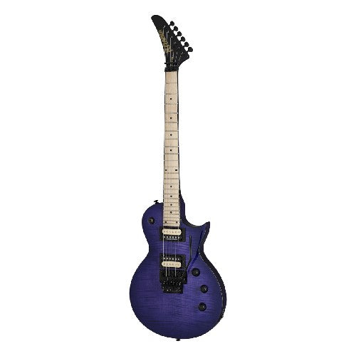 Kramer Kasstpbf Assault Plus Guitare électrique avec Seymour Duncan Humbuckers - Trans Purple Burst