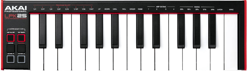 Akai Professional LPK25 MKII Contrôleur de clavier 25 touches