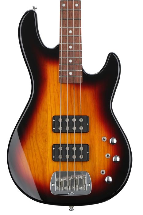 G&L CLF SERIES L-2000 - Electric Bass with Dual Humbuckers and Tri-Tone System - 3-Tone Sunburst