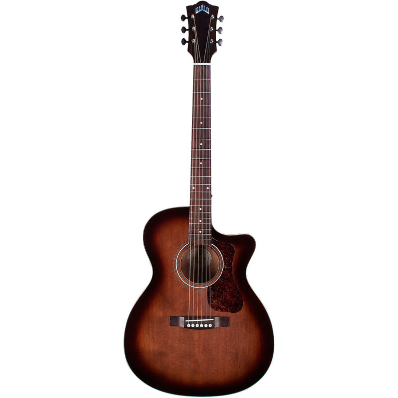 Guild OM-240CE Orchestra Acoustic-Electric Guitar - Charcoal Burst