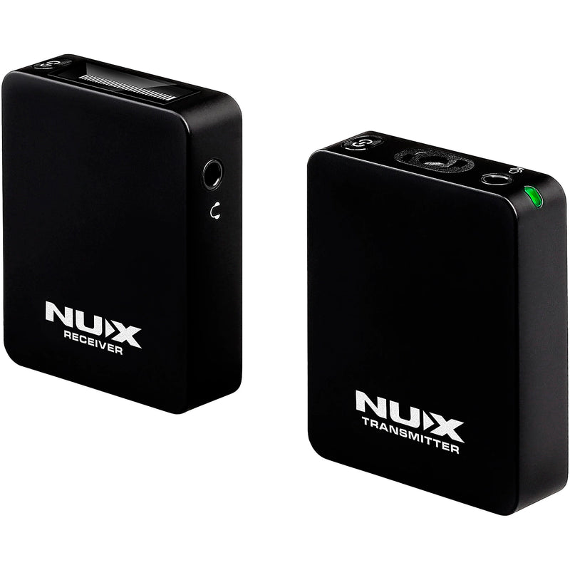 NuX B-10 VLOG Wireless Lavalier Microphone System Black
