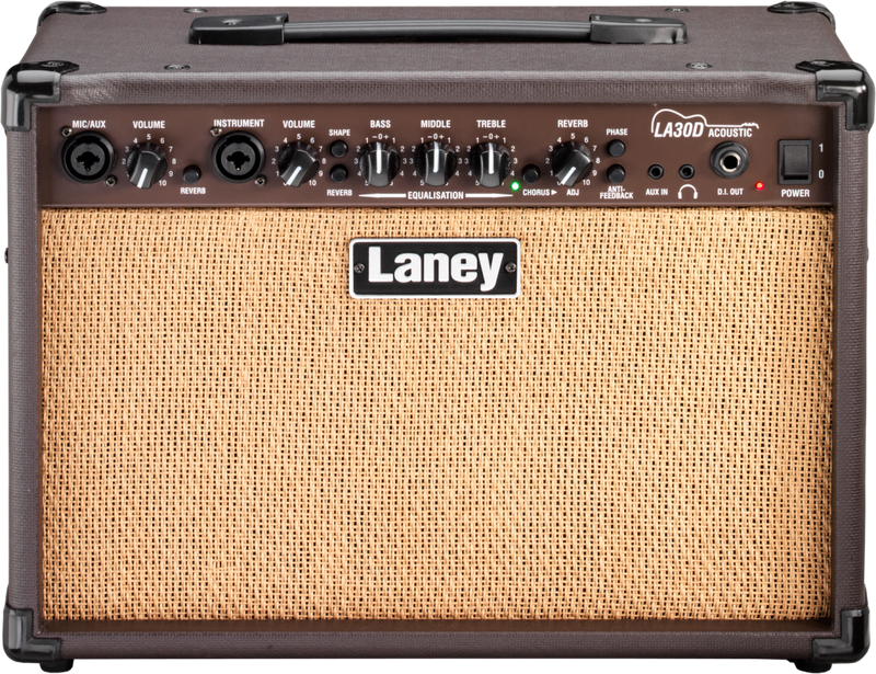 Ampli combo guitare acoustique Laney LA30D LA Series 30W 2x6.5"