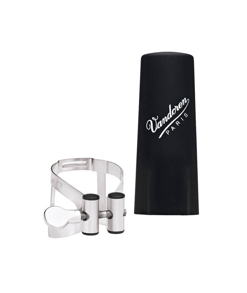 Vandoren LC54pp Bass Clarinet Ligature and Plastic Cap (étain)