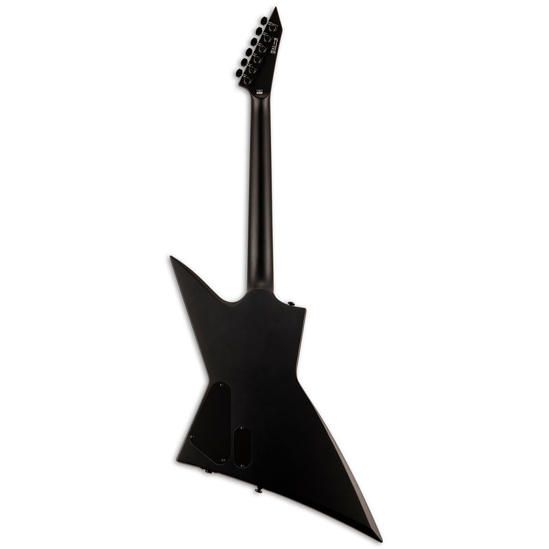ESP LTD EX BLACK METAL Electric Guitar (Black Satin)