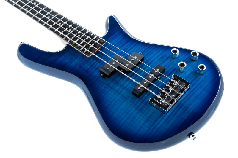 Spector LG4STBLS Legend 4 Standard - Blue Stain Gloss - Red One Music