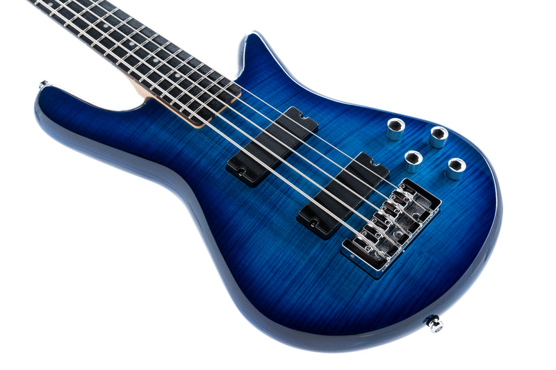 Spector LG5STBLS Legend 5 Standard - Blue Stain Gloss - Red One Music