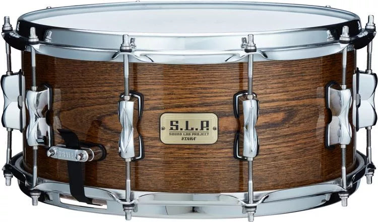 Tama LGH1465EGNE S.L.P. G-Hickory Snare Drum Limited Edition - Orme naturel brillant
