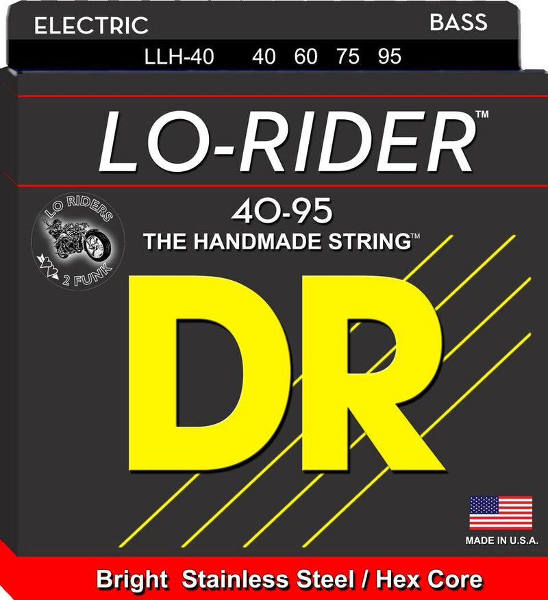 DR Handmade Interrages LLH-40 LO-RIDER BASS CORDES - LUMIÈRE (40-95)