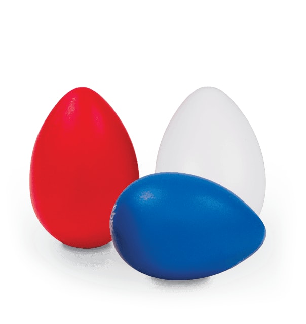 Latin Percussion LP016 Egg Shakers - Trio