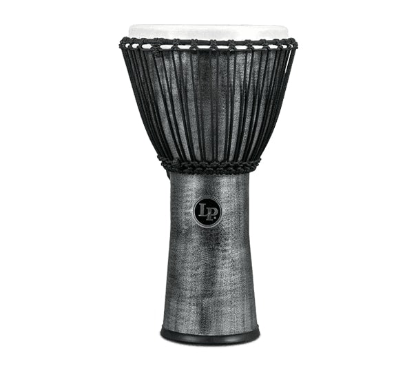 Latin Percussion LP724G World Beat FX Djembé accordé avec corde - 11" (Gris)