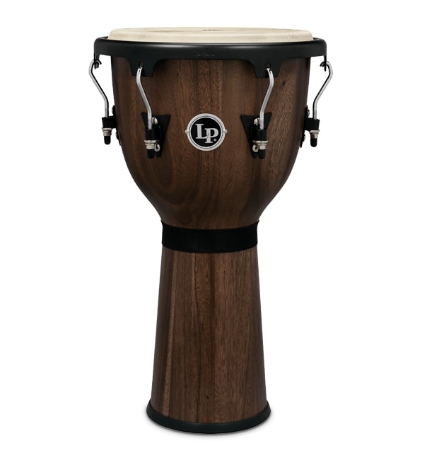 Latin Percussion LPA632-SW Aspire Accents Wood Bowl-Shaped Djembe - 12.5" (Siam Walnut)