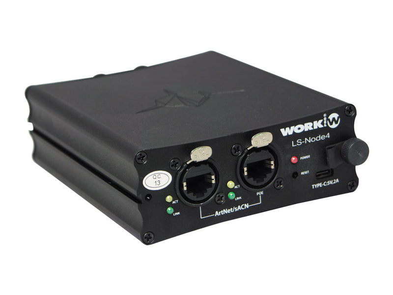 Work Pro LS-NODE4 LightShark RDM/DMX Streaming Device