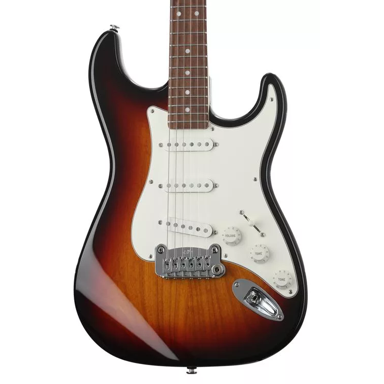 G&L FULLERTON DELUXE LEGACY Alder Body w/ Caribbean Rosewood Fretboard Electric Guitar - 3 Tone Sunburst