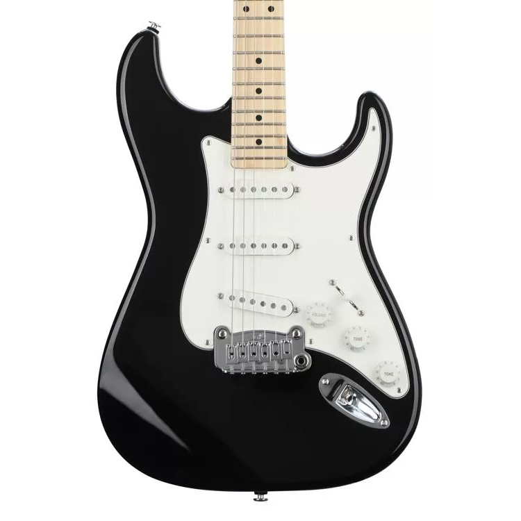 G&L FULLERTON DELUXE LEGACY Alder Body w/ Maple Fretboard Electric Guitar - Jet Black