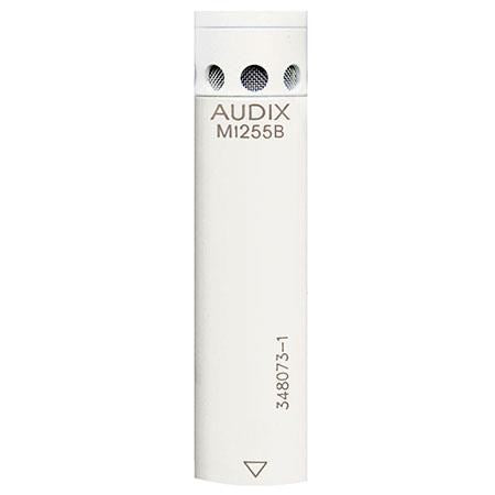 Audix Microphones M1255B Miniaturized Cardioid Condenser Microphone, High Output (White)