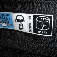 Protection Racket M1612-00 Étui pour batterie ténor de marche - 16" x 12"