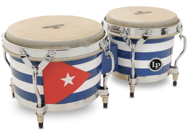 Latin Percussion M201-QBA Bongo en bois Matador (héritage cubain)