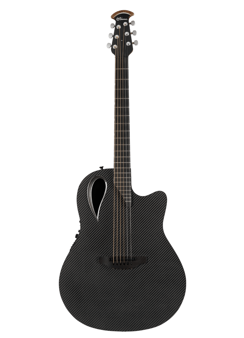 Ovation Adamas MD80-NWT - Mid Depth Body Cutaway Acoustic-Electric Guitar - Natural Woven Texture