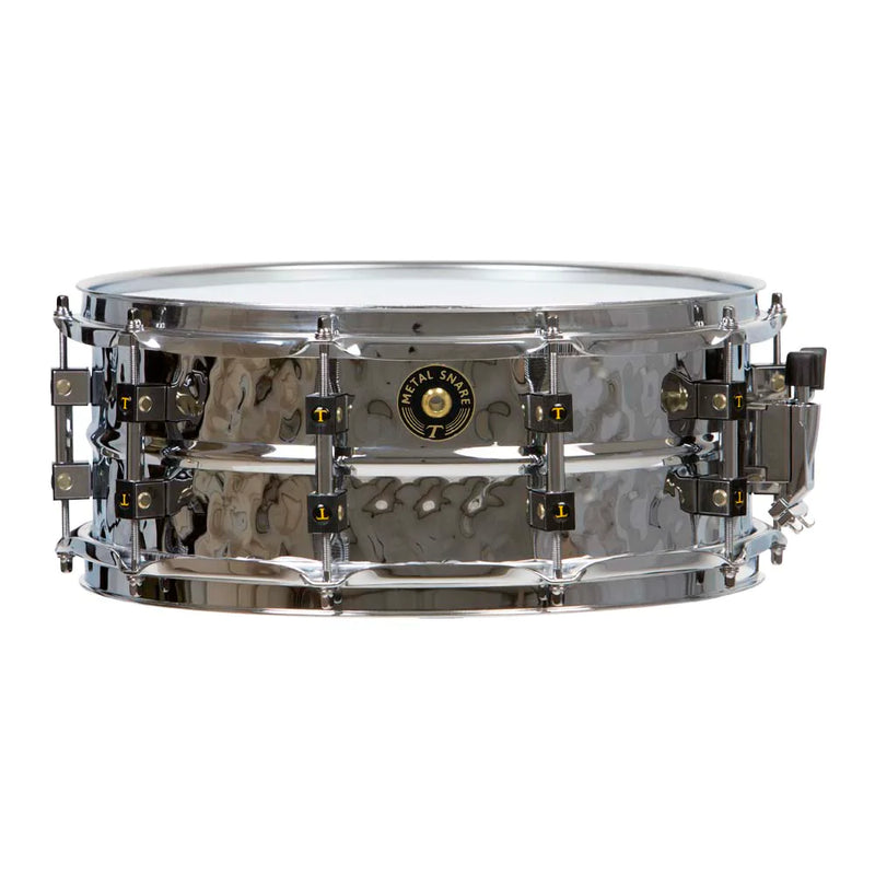 Tamburo TB SD1455CR-PX METAL Series Snare Drum (Hammered Steel Chrome) - 14" x 5.5"