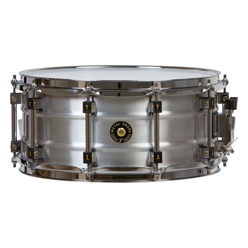 Tamburo TB SD1465AL-PX METAL Series Snare Drum (Aluminium Model Transparent Laquer) - 14" x 6.5"