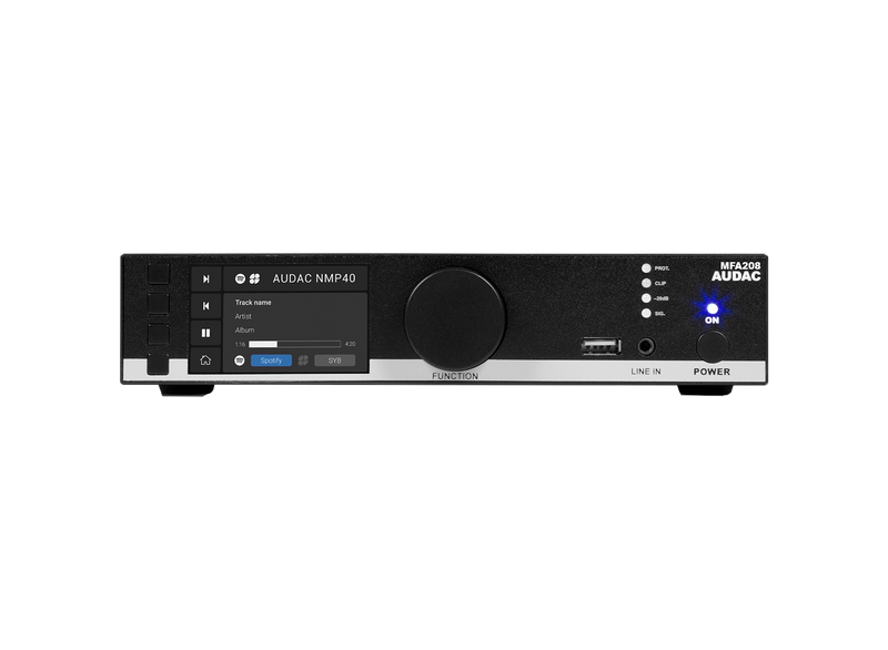 Solution audio tout-en-un Audac MFA208