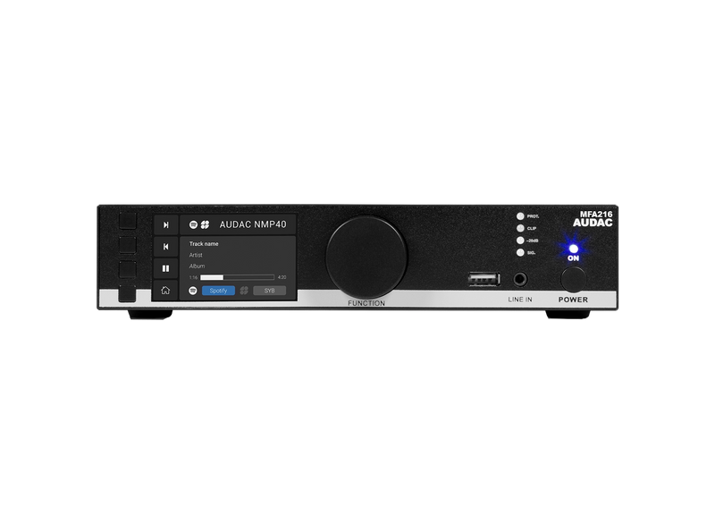 Solution audio tout-en-un Audac MFA216