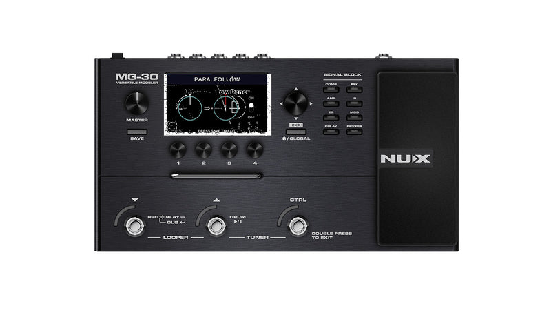 NuX MG-30 Versatile Modeler Guitar Processor