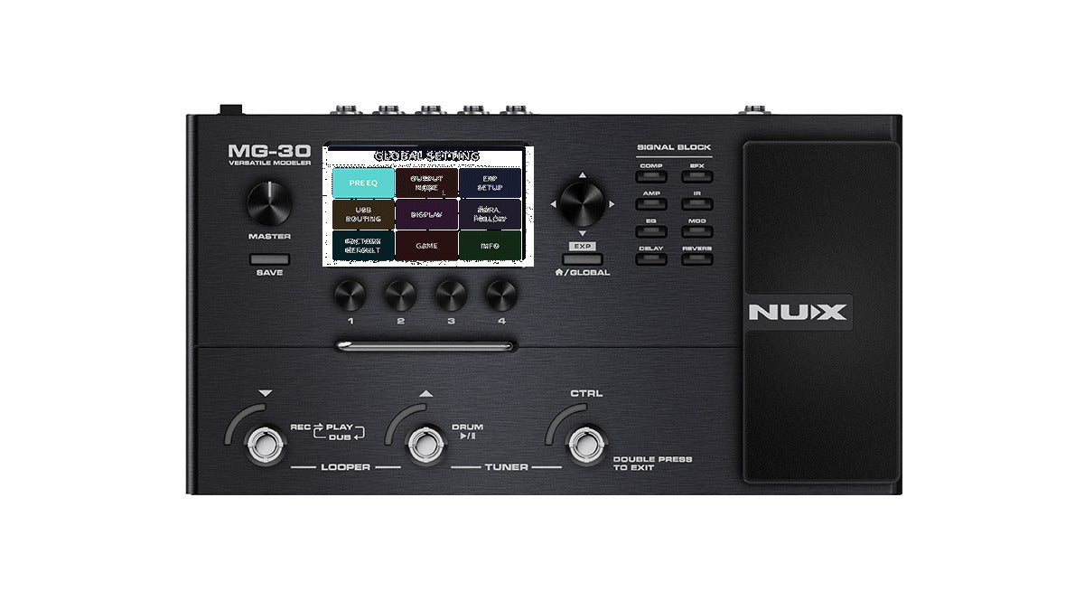 NuX MG-30 Versatile Modeler Guitar Processor