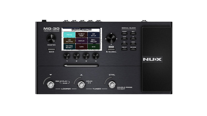 NuX MG-30 Versatile Modeler Guitar Processor