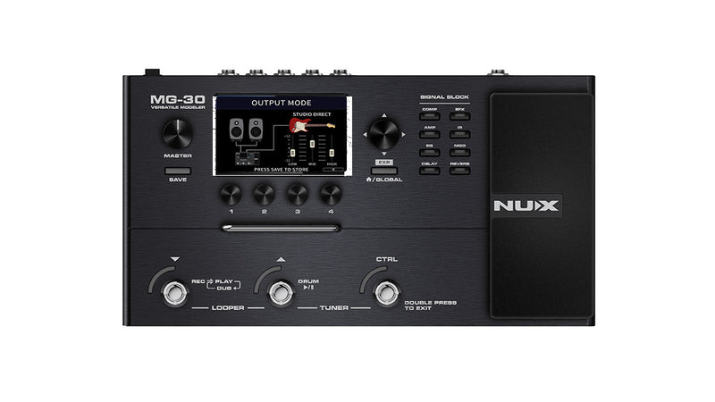 NuX MG-30 Versatile Modeler Guitar Processor