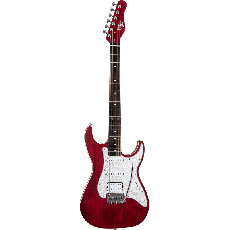 Michael Kelly 63OP Series Electric Guitar (Trans Red)