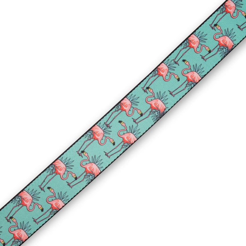 Levy's MPD2-121 Polyester Guitar Strap - 2" (Flamingos)