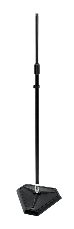 On-Stage MS7625B Hex-Base Quarter-Turn Threadless Microphone Stand (Black)